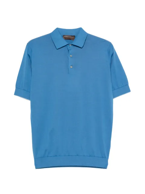 Filippo De Laurentiis cotton polo shirt Blue PL1MCSU18RV