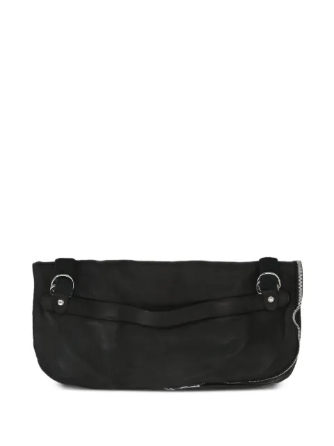 Guidi leather shoulder bag Black M10BLKT