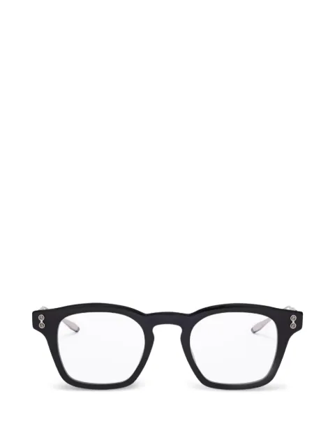 Akoni Wise square-frame glasses Black AKX418