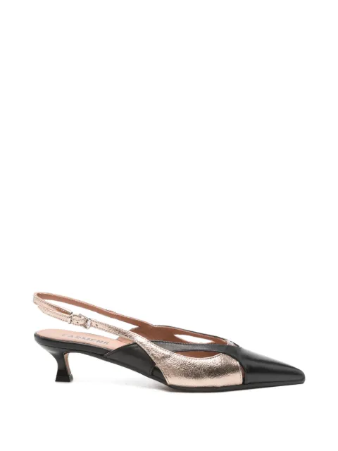 Carmens pointed-toe mules Black 57129