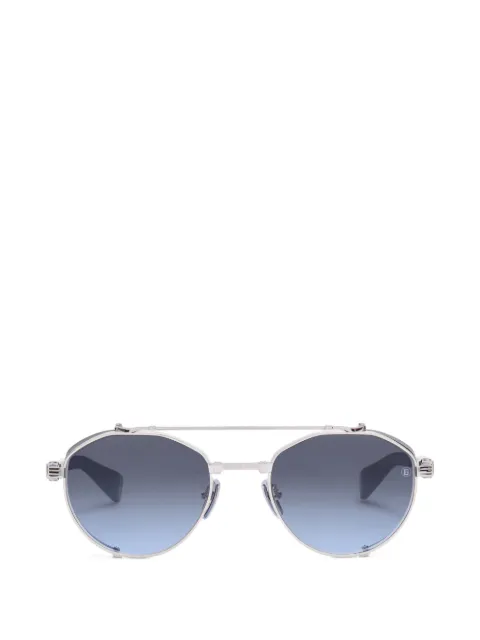 Balmain Eyewear round-frame sunglasses Silver BPS120