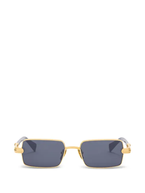 Balmain Eyewear rectangle-frame sunglasses Gold BPS202