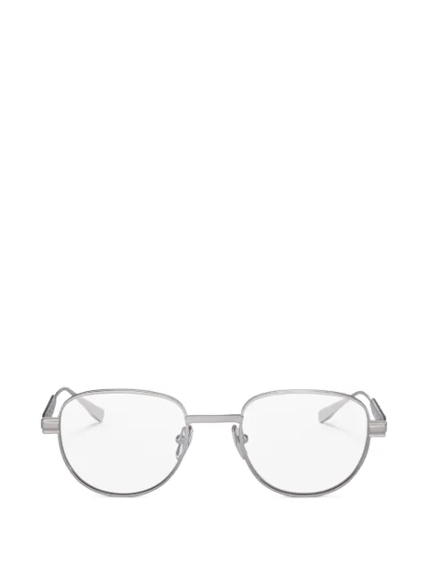 Balmain Eyewear Sergeant III geometric-frame glasses Silver BPX198