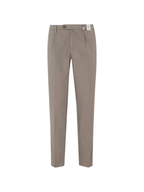 Myths pleated pressed-crease trousers Neutrals 26M19LONG75