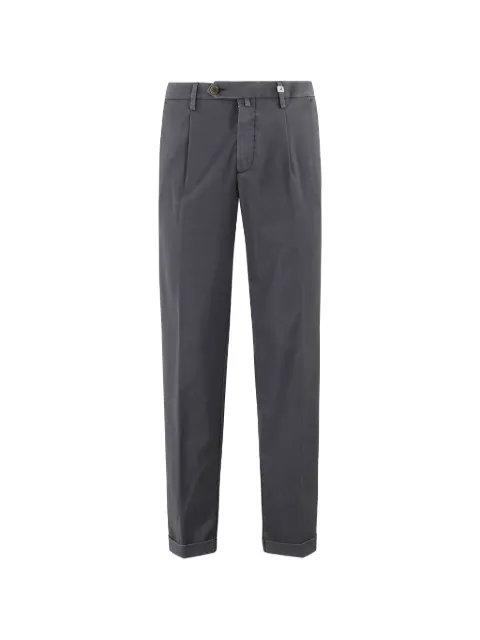 Myths Zeus pleated turn-up trousers Grey 26M19L99098