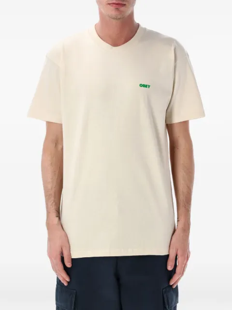 Obey Power T-shirt Neutrals 165264298CREAM