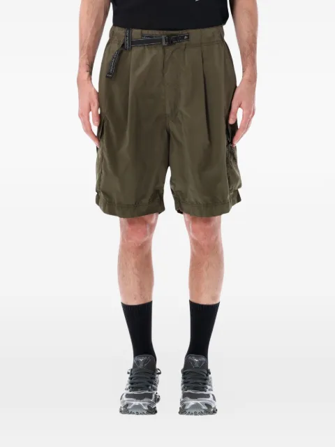 and Wander carabiner-detail cargo shorts Green 5746182089180