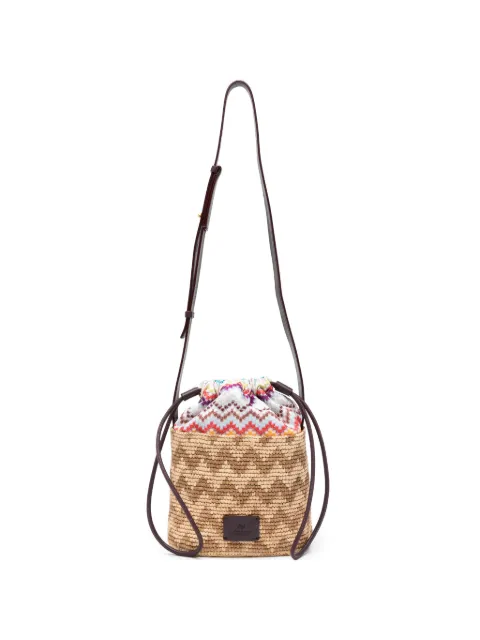 Missoni zig-zag bucket bag Neutrals MI10066R