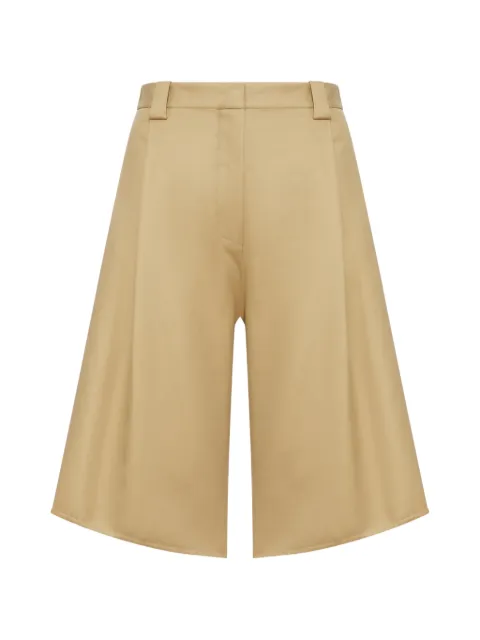 Balenciaga Tulip belt-loop shorts Neutrals 872545TUP15