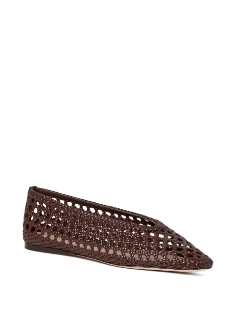 Loeffler Randall Emery ballet flats Brown EMERYCLCHOCO
