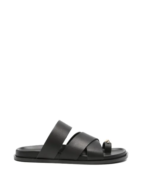 Carmens ring-detail sandals Black 57240