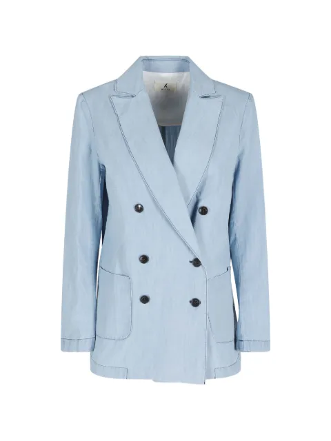 Myths double-breasted jacket Blue 26D21706098