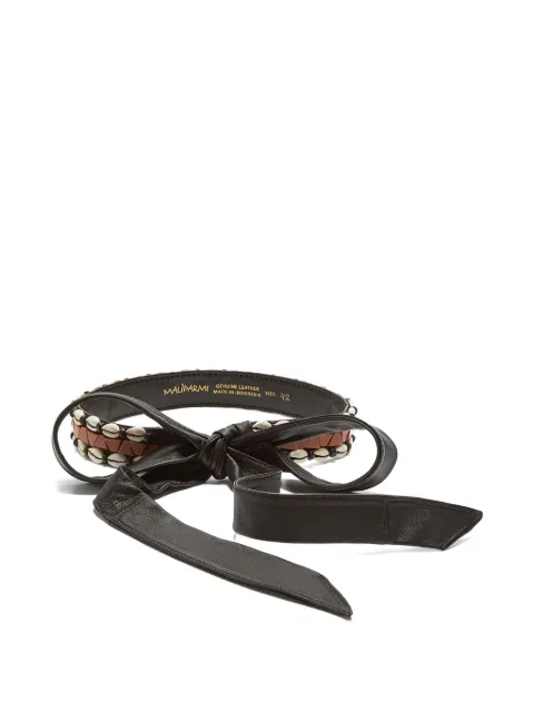 MALIPARMI shells-details belt Black CA00600157040B99
