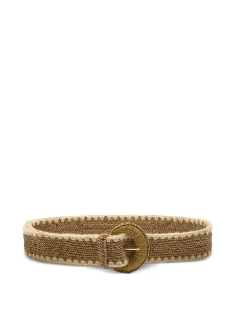 MALIPARMI crochet belt Brown CM00809801811003