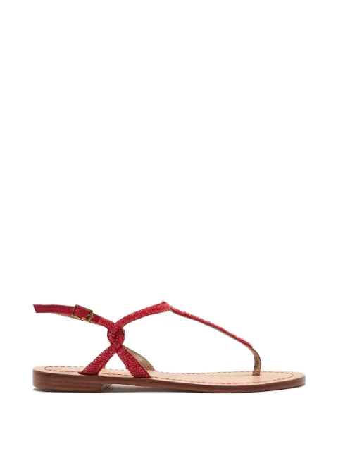 MALIPARMI Cuts & Beads sandals Red SA00699106931013