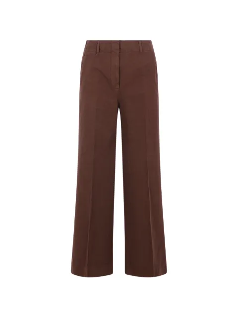 Incotex wide-leg trousers Brown 176880D6207642