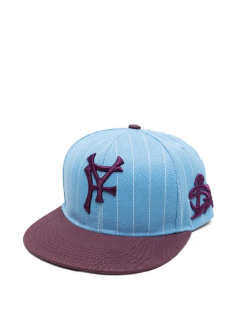 PDF pinstripe logo baseball cap Blue DFM58031C0001PX