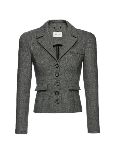 Magda Butrym buttoned blazer Grey 224426