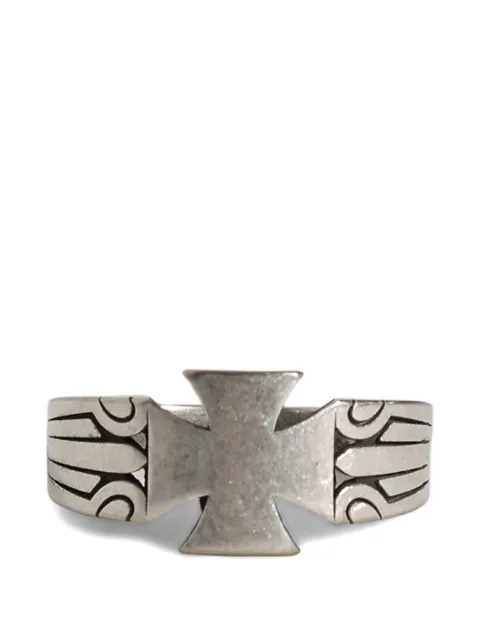 VETEMENTS cross ring Silver UE76RI319S