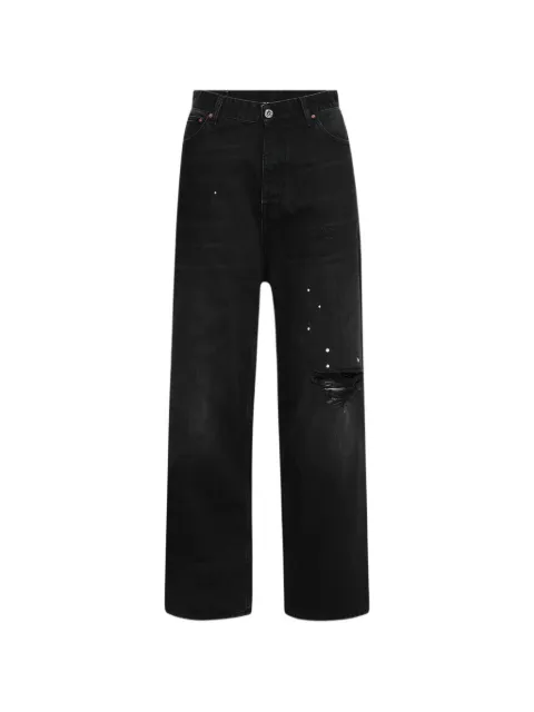 VETEMENTS ripped jeans Black ME76DP070B3