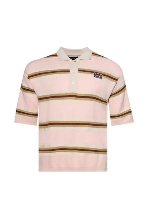 Nahmias striped polo shirt Pink KW39CN10684