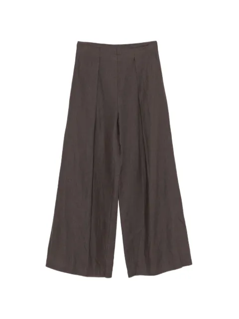 Su pleated trousers Brown S6L503