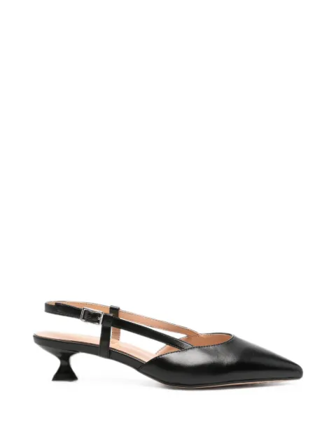 KEYS pointed-toe slingback pumps Black K12480