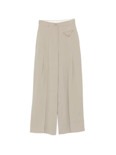 Su pleated trousers Neutrals S6A503