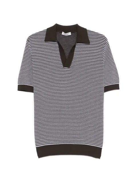 Kangra striped T-shirt Brown 300323