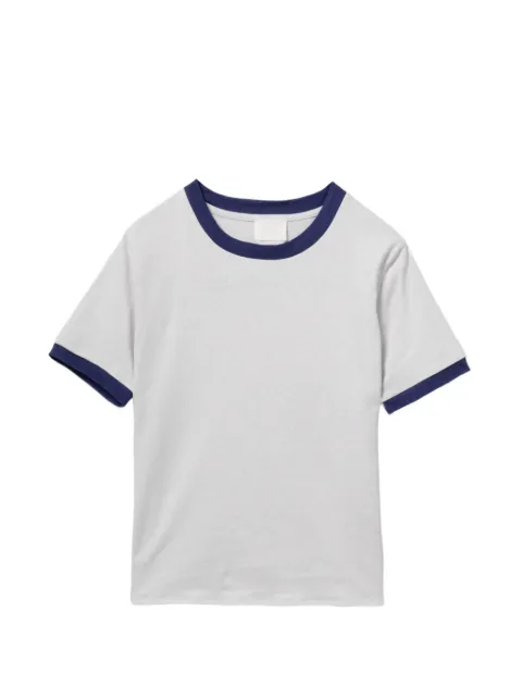 A.P.C. contrasting-trim T-shirt White ACXTEC97S26XQWHZ00S