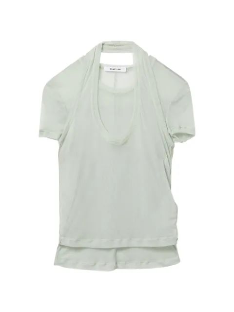 Helmut Lang short-sleeved top Green HLXTE5112POXQGYL00S