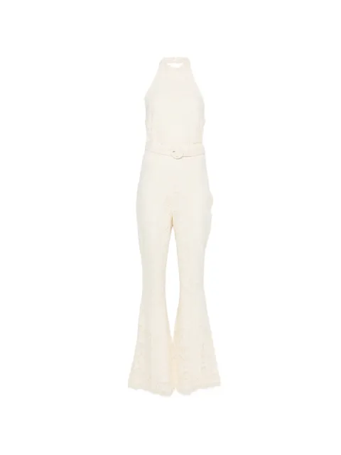 TWINSET belted jumpsuit Neutrals 261TT2310