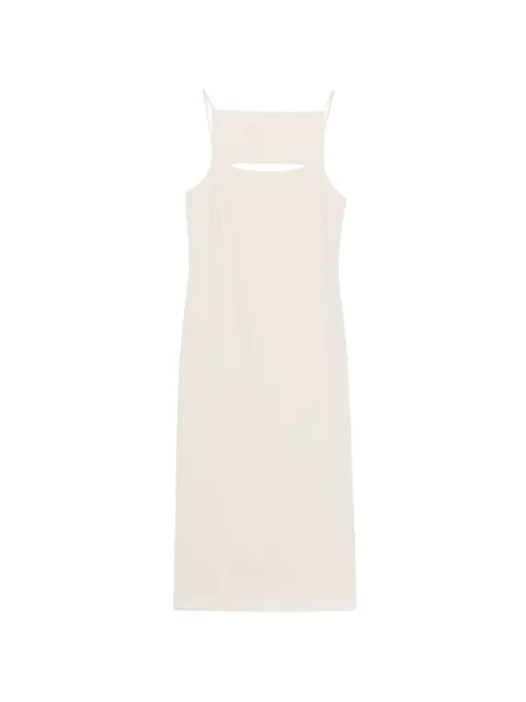 Patrizia Pepe sleeveless midi dress Neutrals 8A1610A6F5