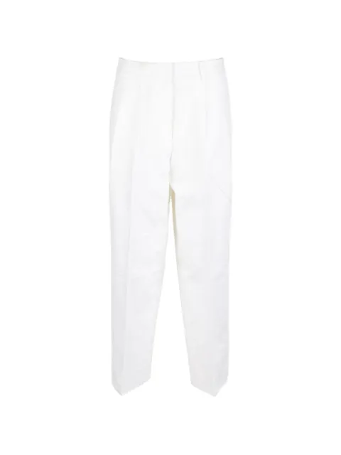 Michael Kors pleated trousers White MS630ZUKPY