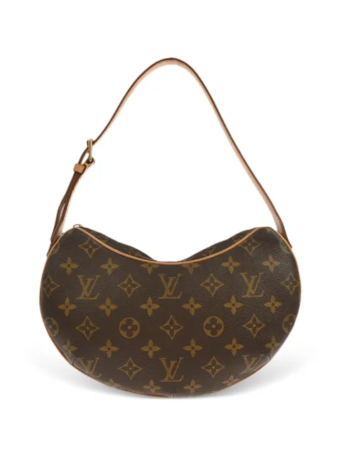 Louis Vuitton Pre-Owned 2002 PM monogram croissant shoulder bag Brown 156045