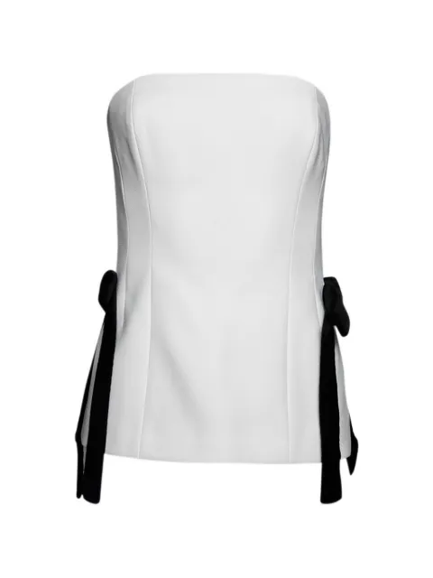 Florence & Fortitude tie strapless top White TP212IV005