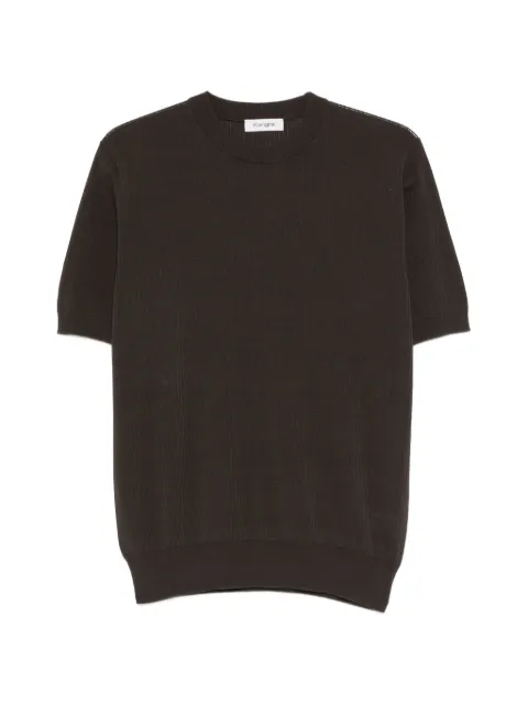 Kangra crew-neck T-shirt Brown 302321