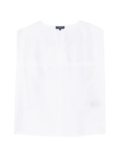 Soeur Isalys V-neck top White CHE0907ISALYS
