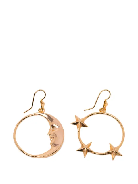 BLAKLACE star circle earrings Gold BLKAN00020