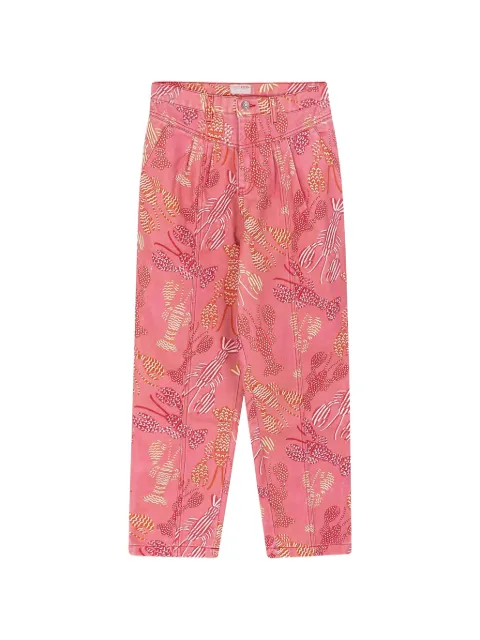 Favorite People Mamma Mia printed trousers Pink MAMMAMIAPANTS