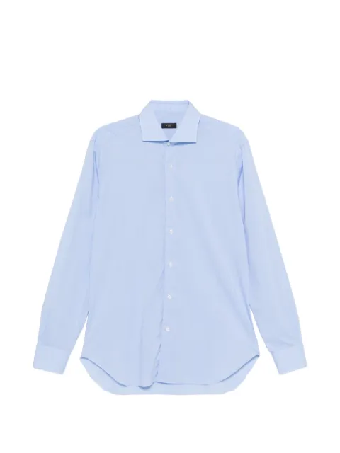 Barba spread-collar button-up shirt Blue K1U13P0154027U0002