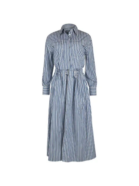 Brunello Cucinelli striped dress Blue MH749A5465C001