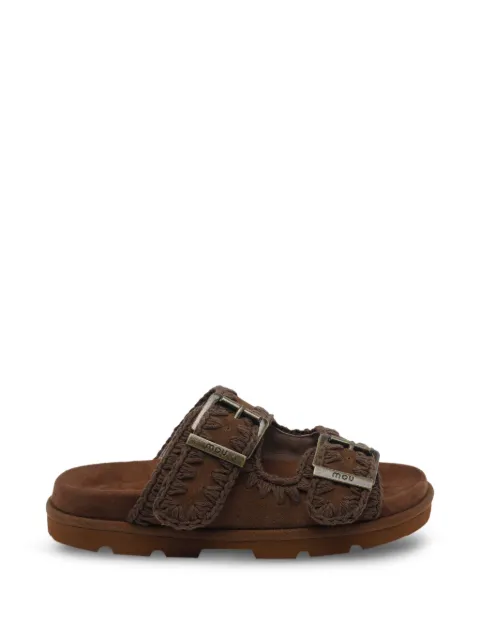 Mou suede sandals Brown 631000A