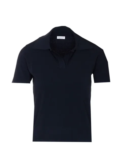 Roberto Collina V-neck short-sleeve T-shirt Black 261FXA31024