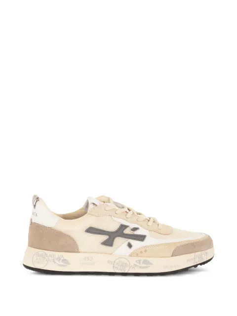 Premiata Nous 8064 lace-up logo-detail sneakers Neutrals NOUS8064