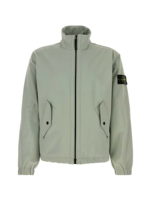 Stone Island 4100022 light Soft Shell-R E.Dye® technology in recycled polyester jacket Green L1S154100022S0A22
