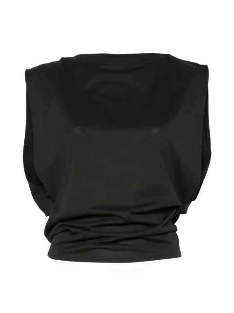 Jacquemus The Moisson open-back blouse Black TOW00910AJ00254