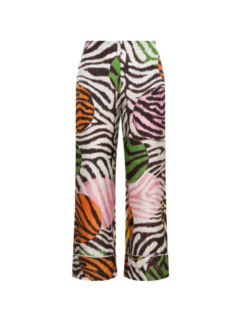 MALIPARMI printed trousers White JH807631027B1141