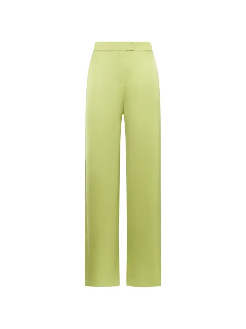 MALIPARMI Cady shiny trousers Green JH80755063160109