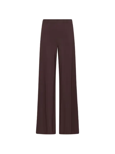MALIPARMI elastic-waistband trousers Brown JH75307021040003